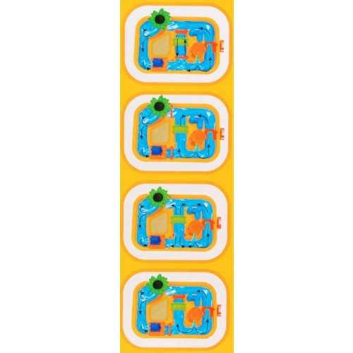 Piaskownica dla dzieci ze stolikiem edukacyjnym i akcesoriami  (8803A)